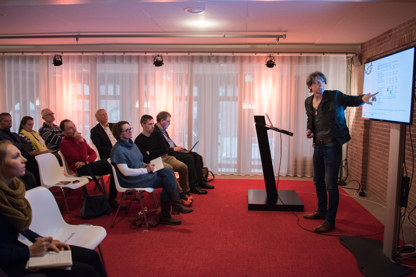 Jurriaan op Het Aardappelcongres in februari 2015.
