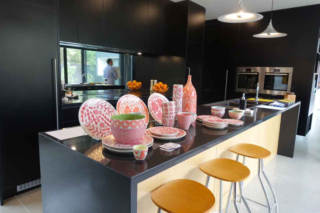 Dimity Kidson's ceramics in the kitchen