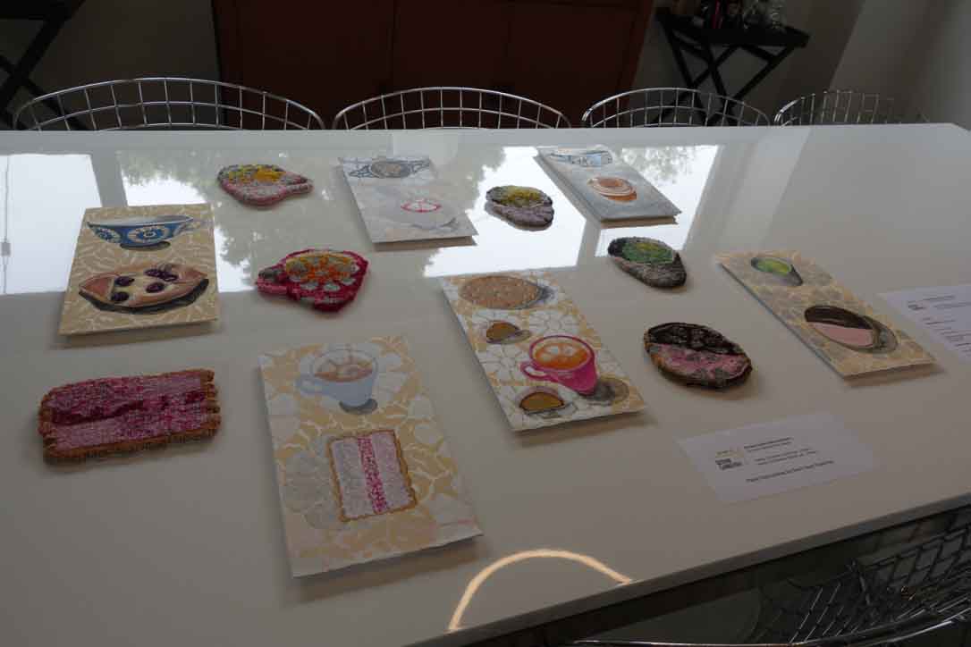 Suzanne Kinght's tapestries and gouaches 