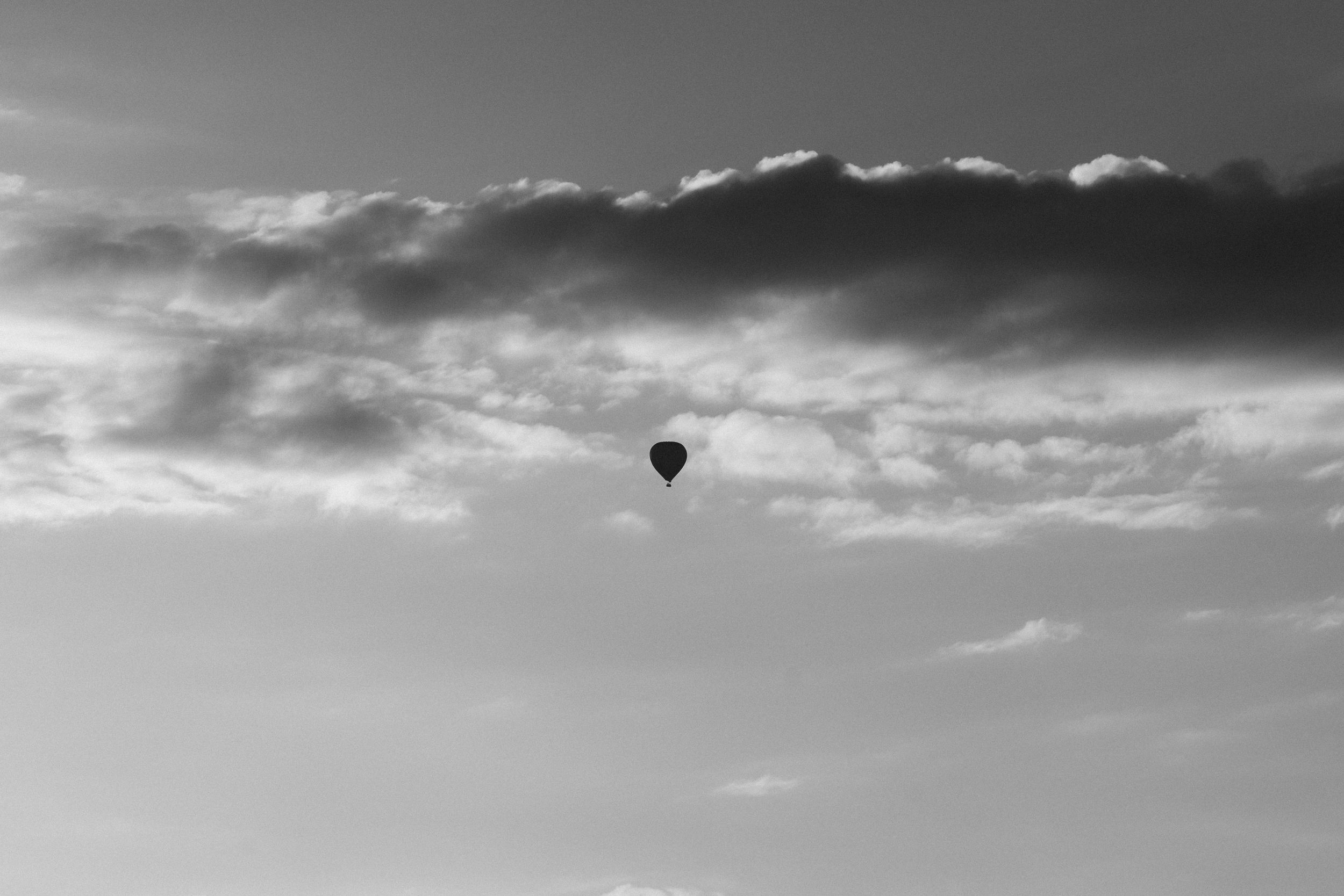 Balloon silhouette, Örnsberg, Stockholm