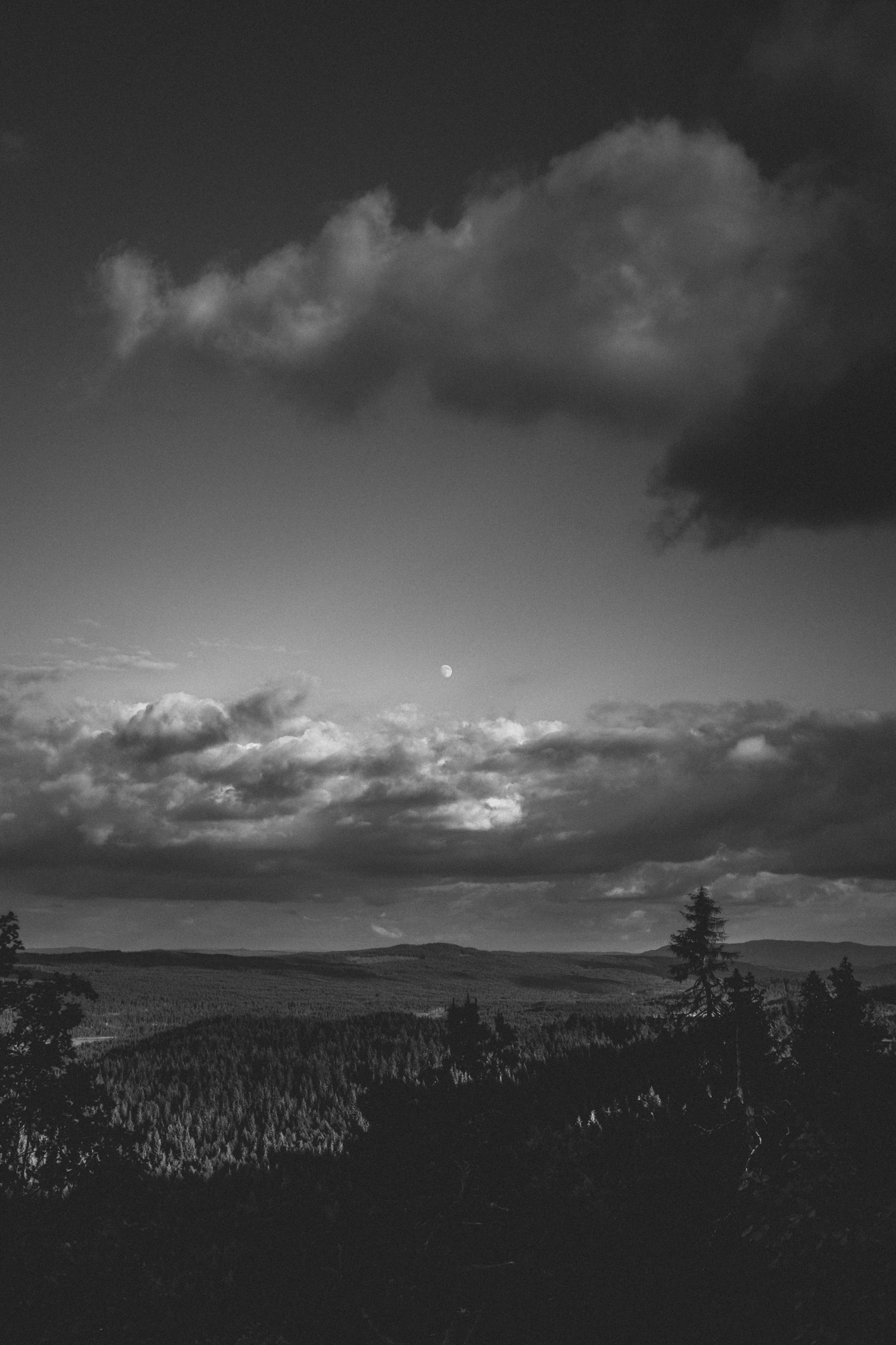 View from Antilla-mountain, Värmland, Sweden