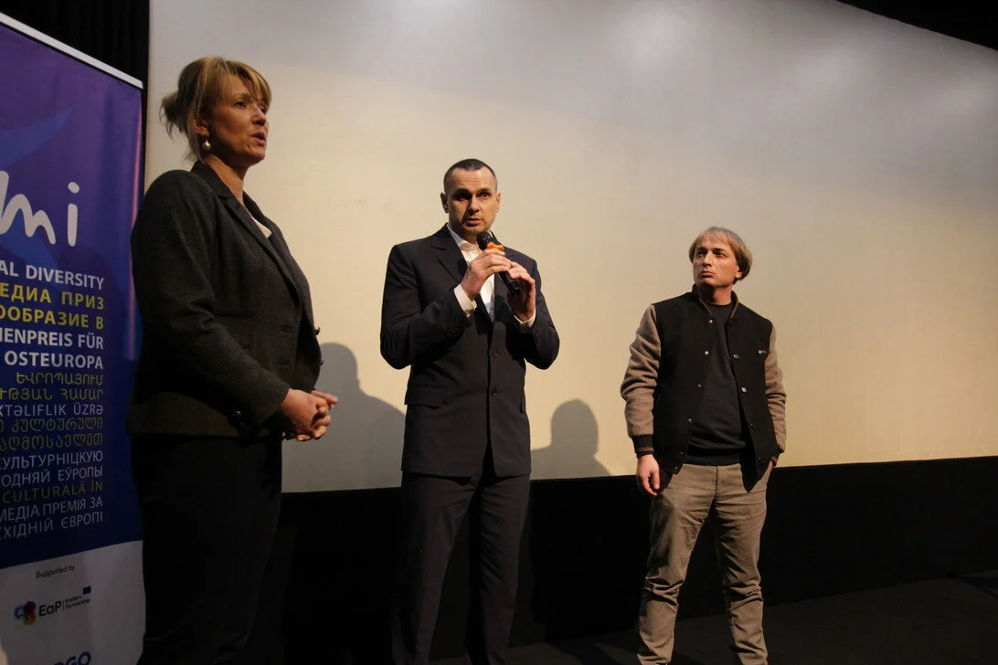 Олег Сенцов в Тбилиси