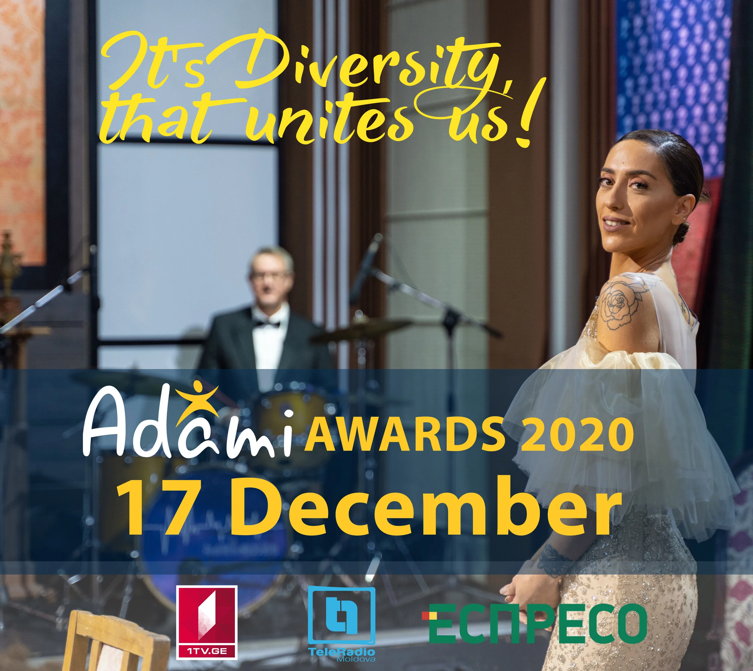 Церемония награждения ADAMI Media Prize 2020 за демонстрацию культурного разнообразия в Восточной Европе