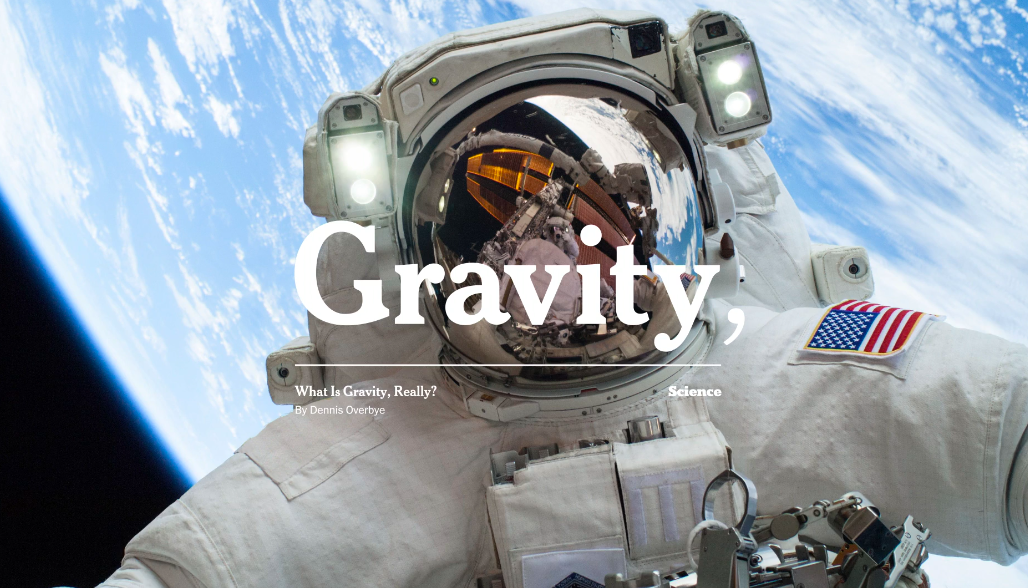 New York Times - 'Gravity' - Director: Mackenzie Sheppard