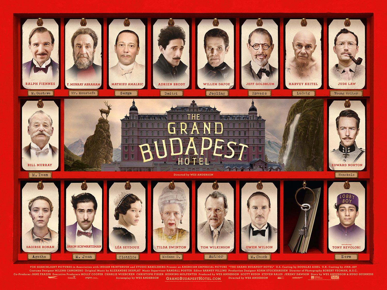 The Grand Budapest Hotel — F.E. Castleberry