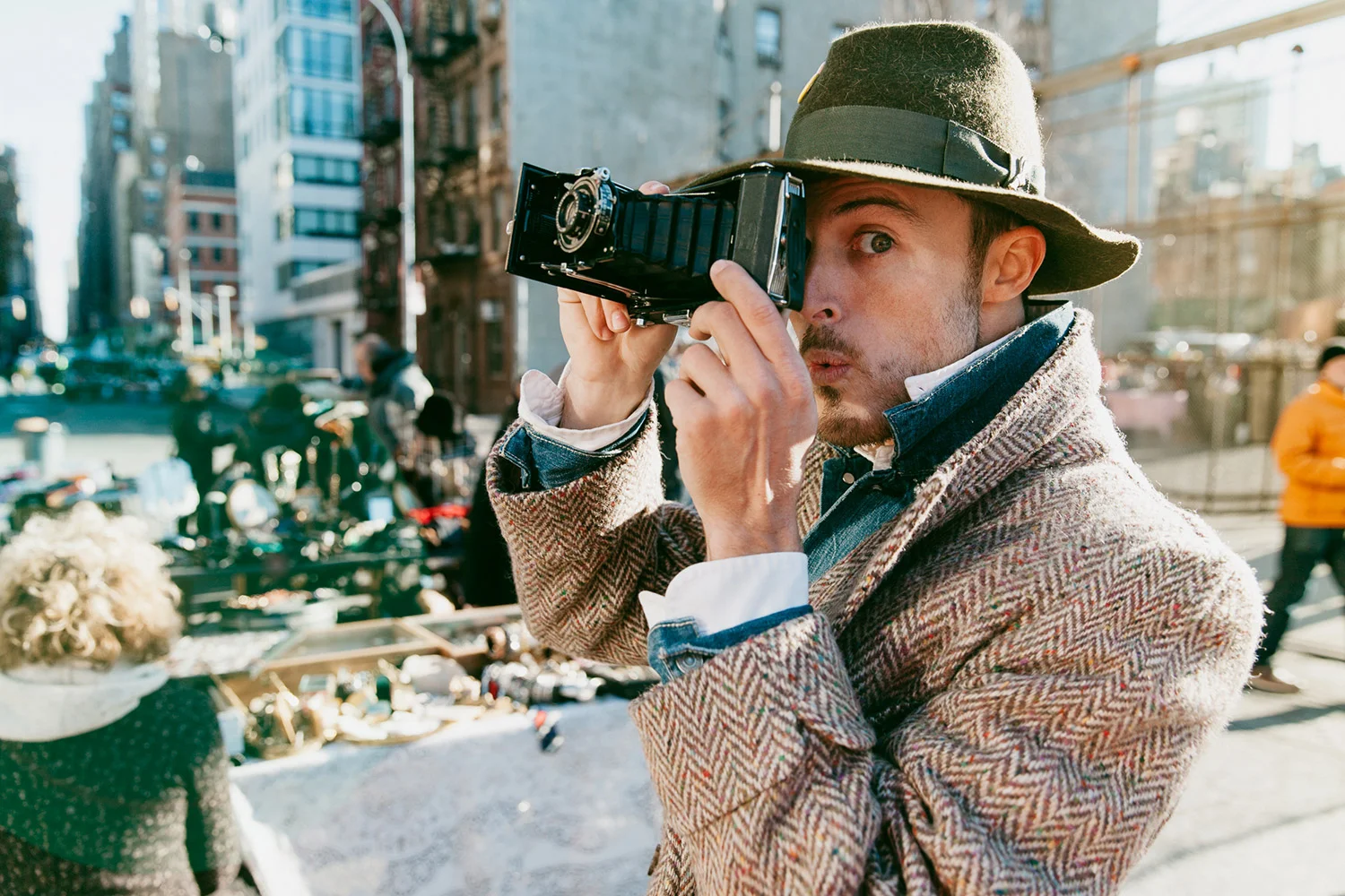 Lazy Brim Fedoras with Makins Hats
