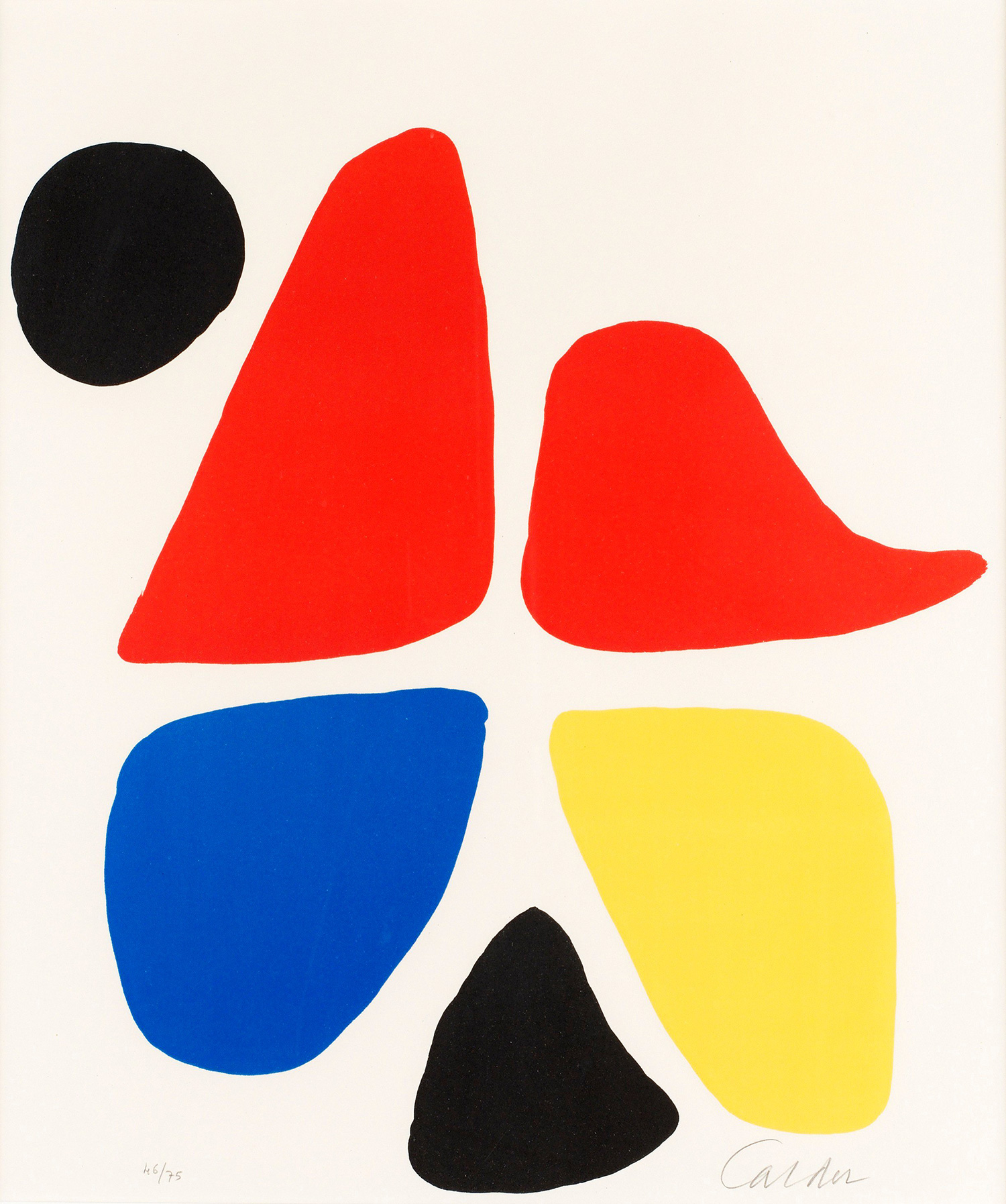 Carrefour . Alexander Calder, 1974.