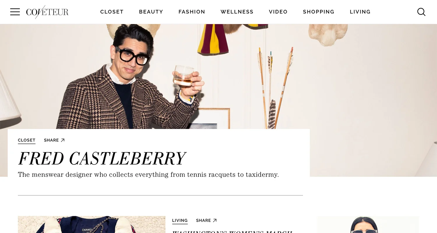 The Coveteur Pays a Visit