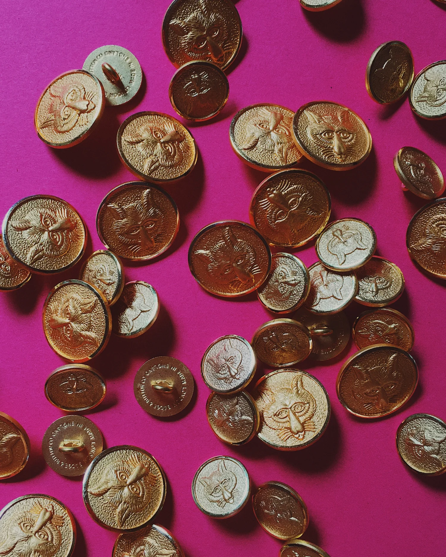English Gold Blazer Buttons