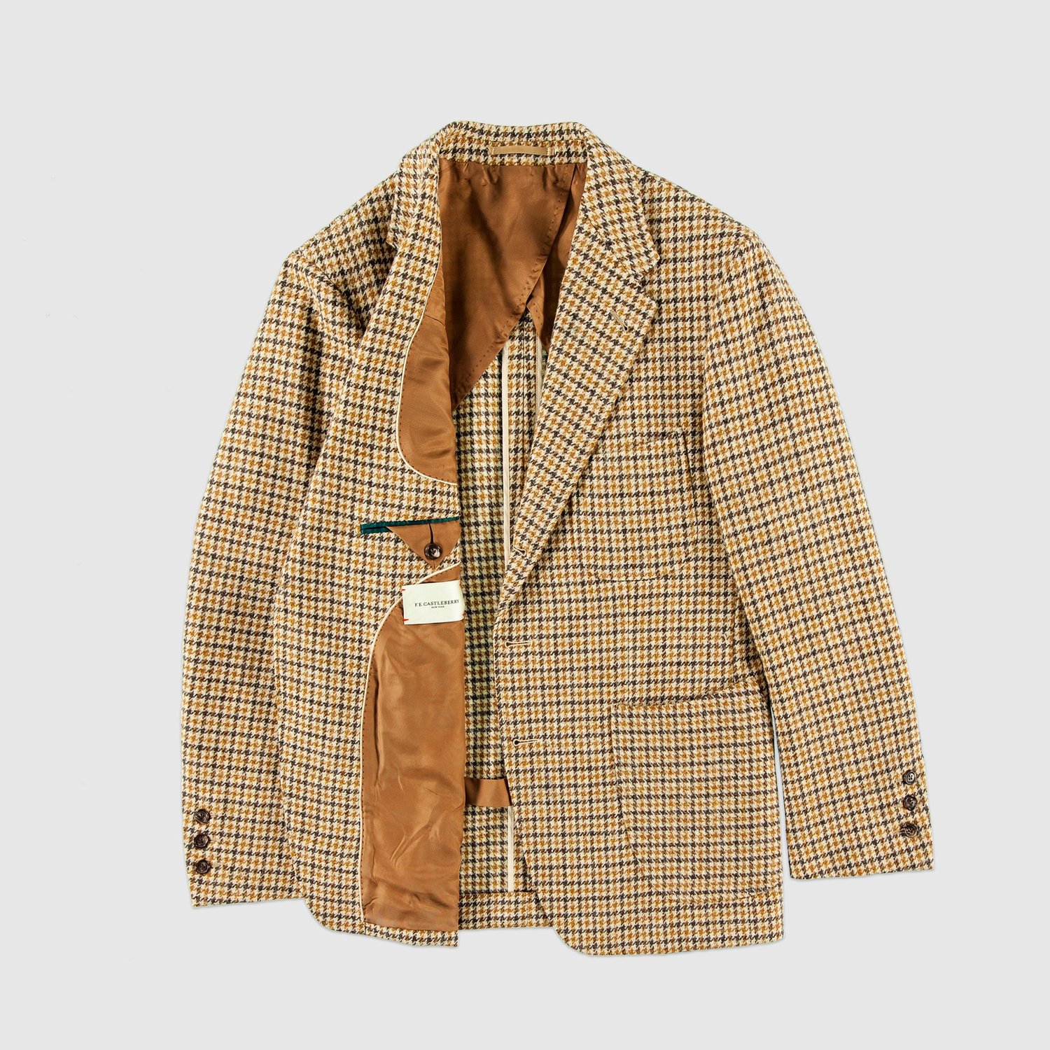 YOKE 12G GUNCLUB CHECK KNIT COAT YOKE 12G GUNCLUB CHECK KNIT COAT 