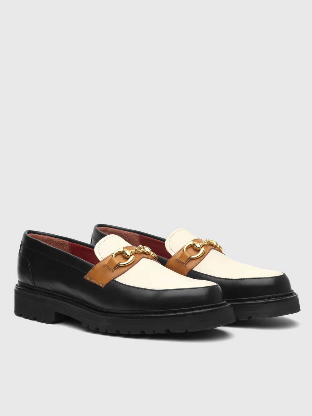 Snaffle Bit Lug Loafer — F.E. Castleberry display picture 1