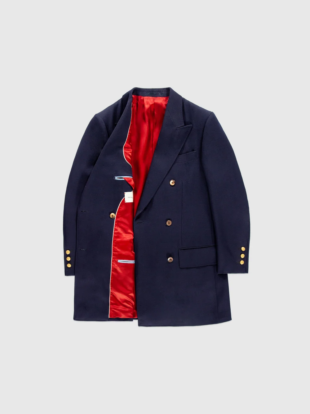 Navy Blazer Dress  F.E. Castleberry
