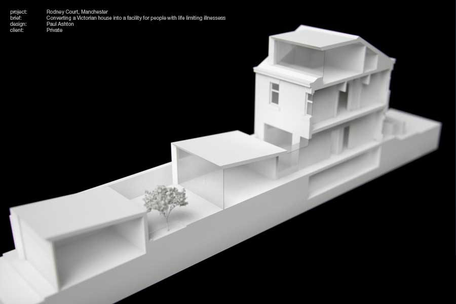 Concept Model of Victorian Terraced House Conversion