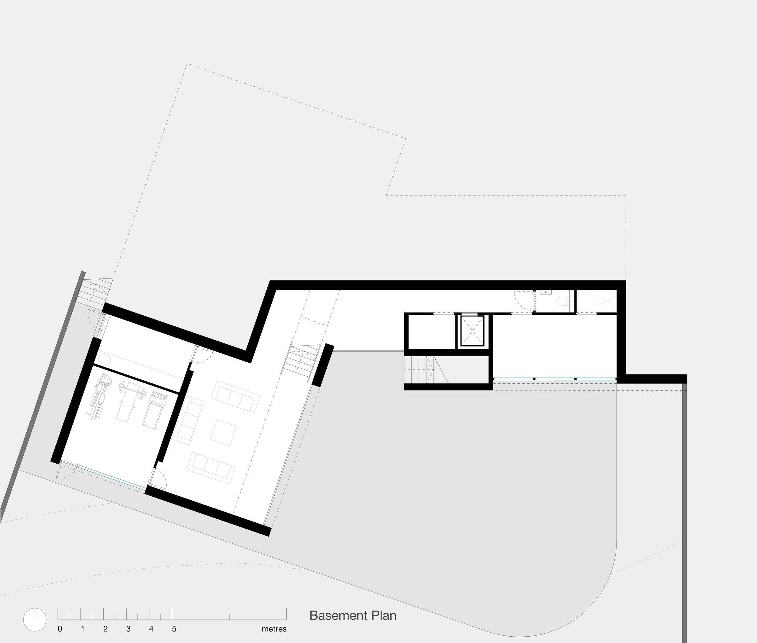 Lower ground floor / basement plan