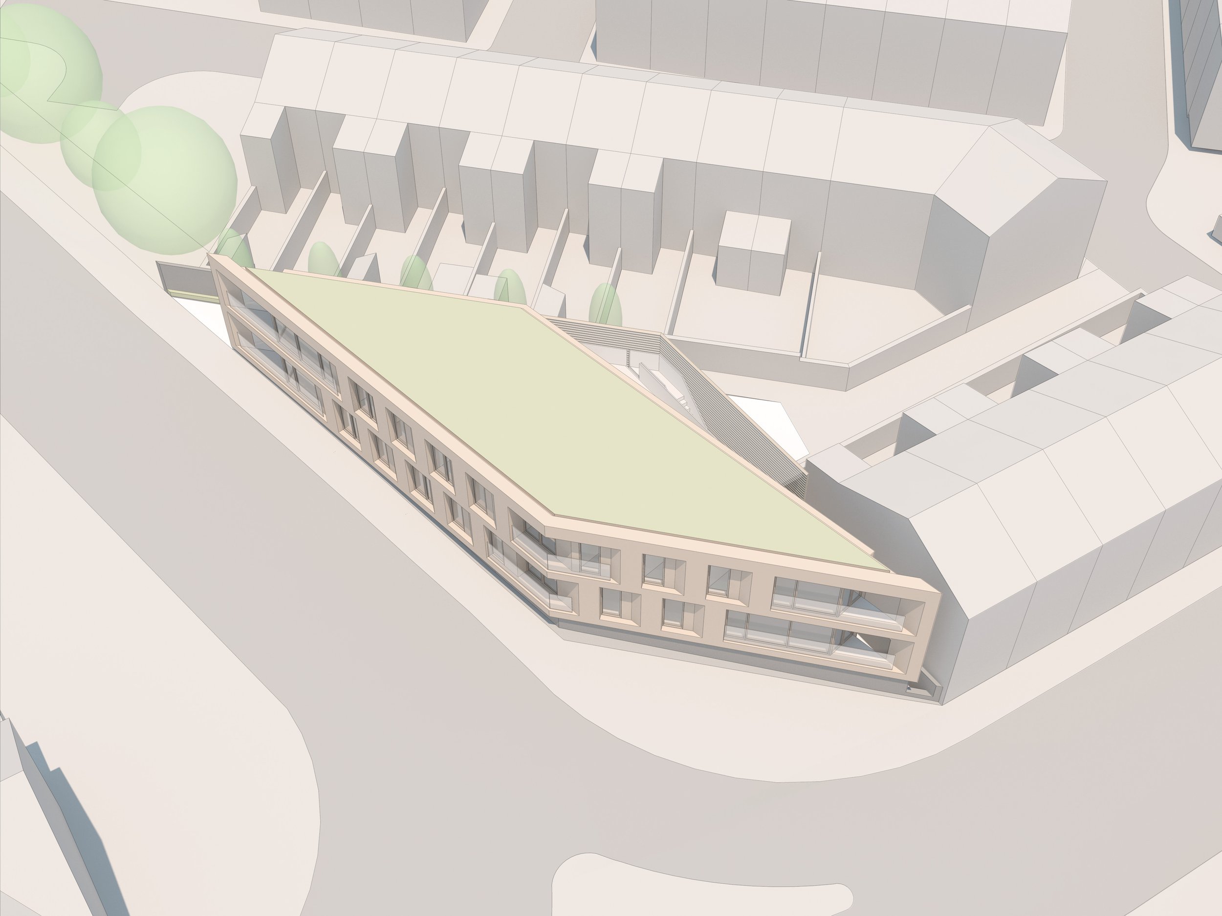 Proposed Apartments Brownfield Site — Paul Ashton Architects