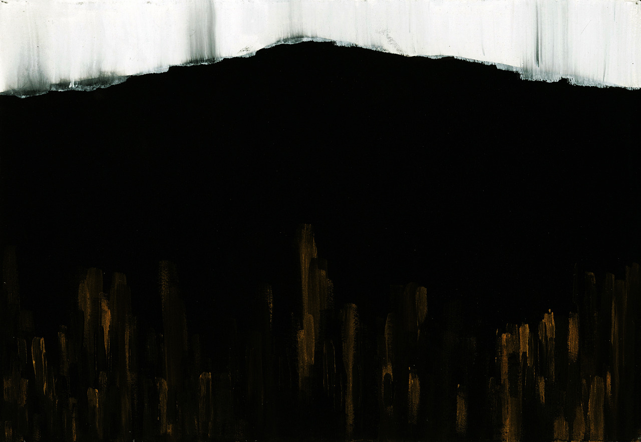 PK Landscape #1 2014 gouache and watercolor on paper