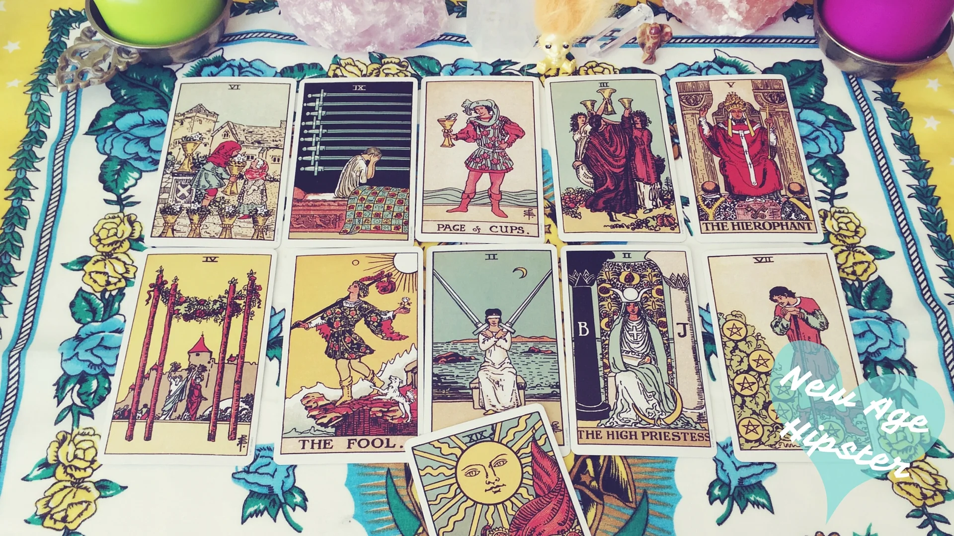 My Tarot Story -Timelines and Tarot Cards x