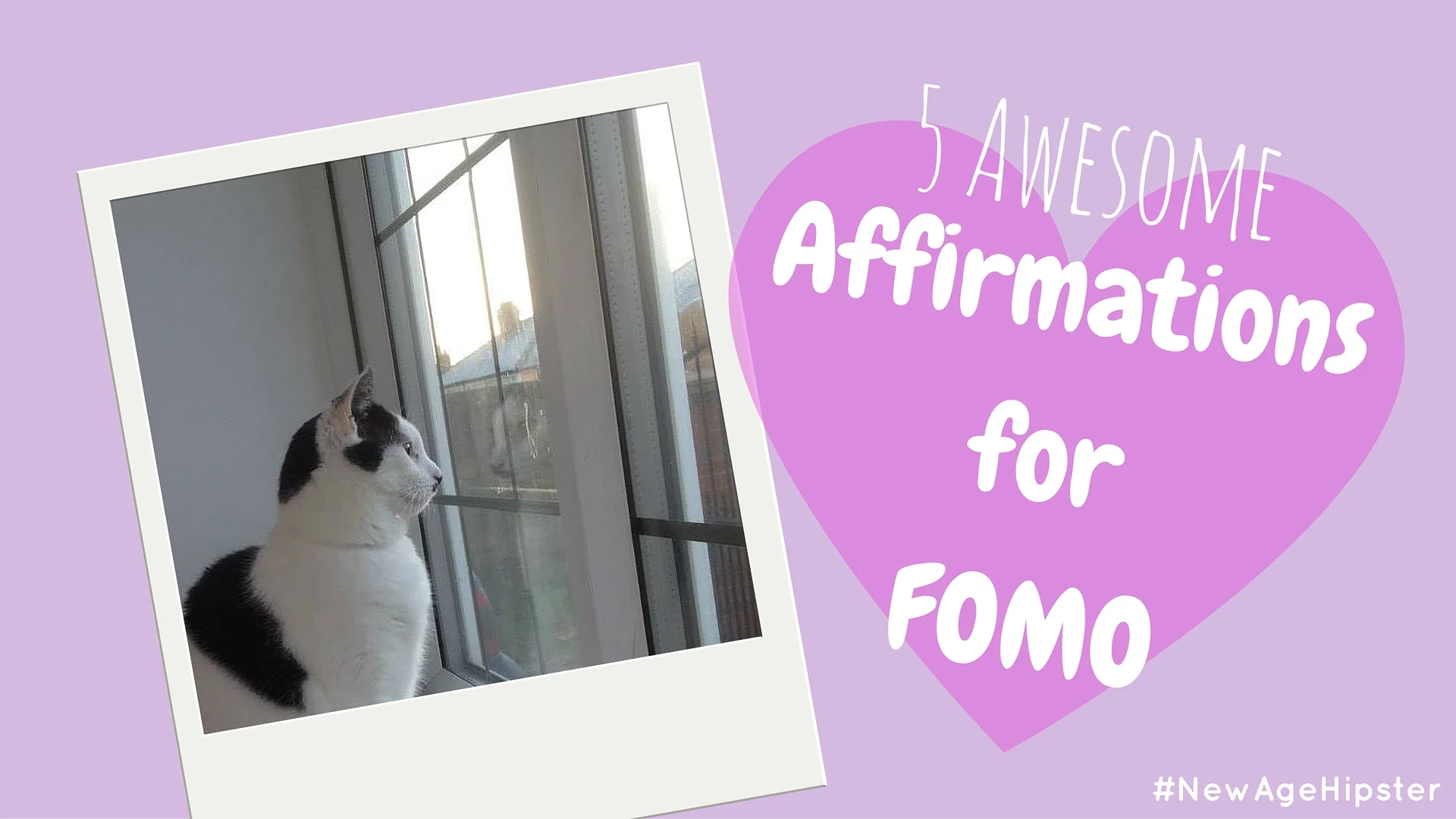 How to forget FOMO! 5 affirmations for your bathroom mirror x