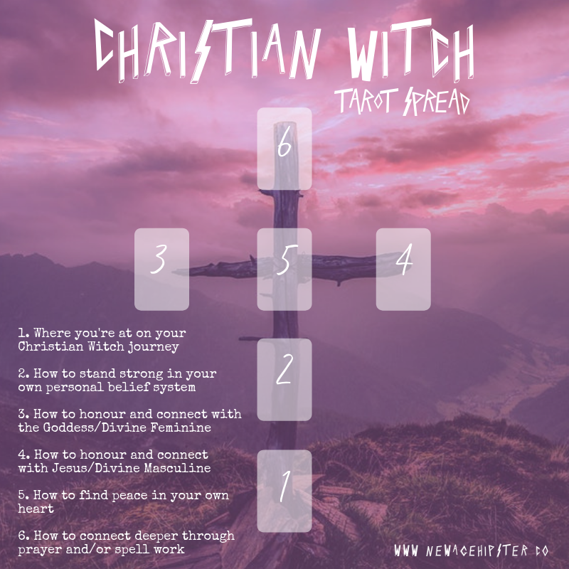 Christian Witch Tarot or Oracle Spread