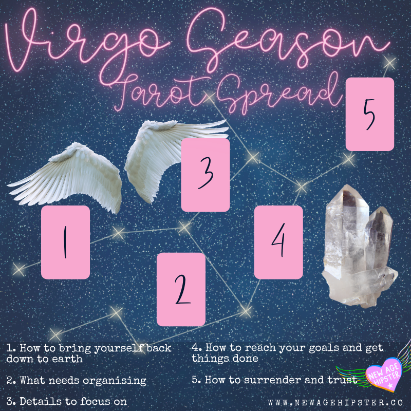 Virgo Season Tarot or Oracle Spread