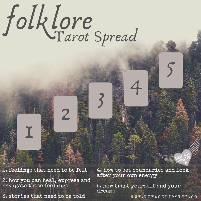 folklore tarot oracle spread — Age Hipster