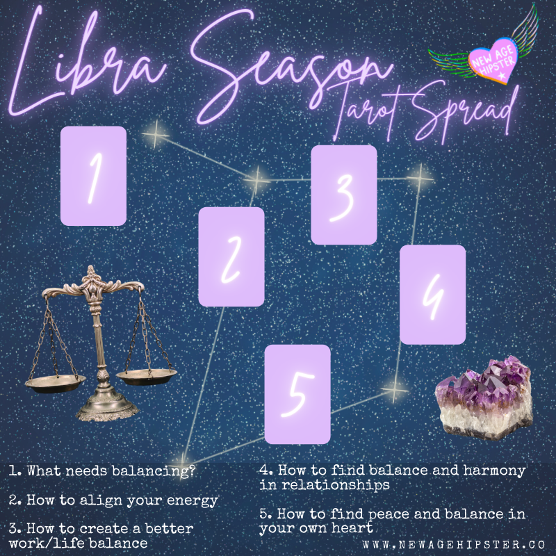 Libra Season Tarot or Oracle Spread