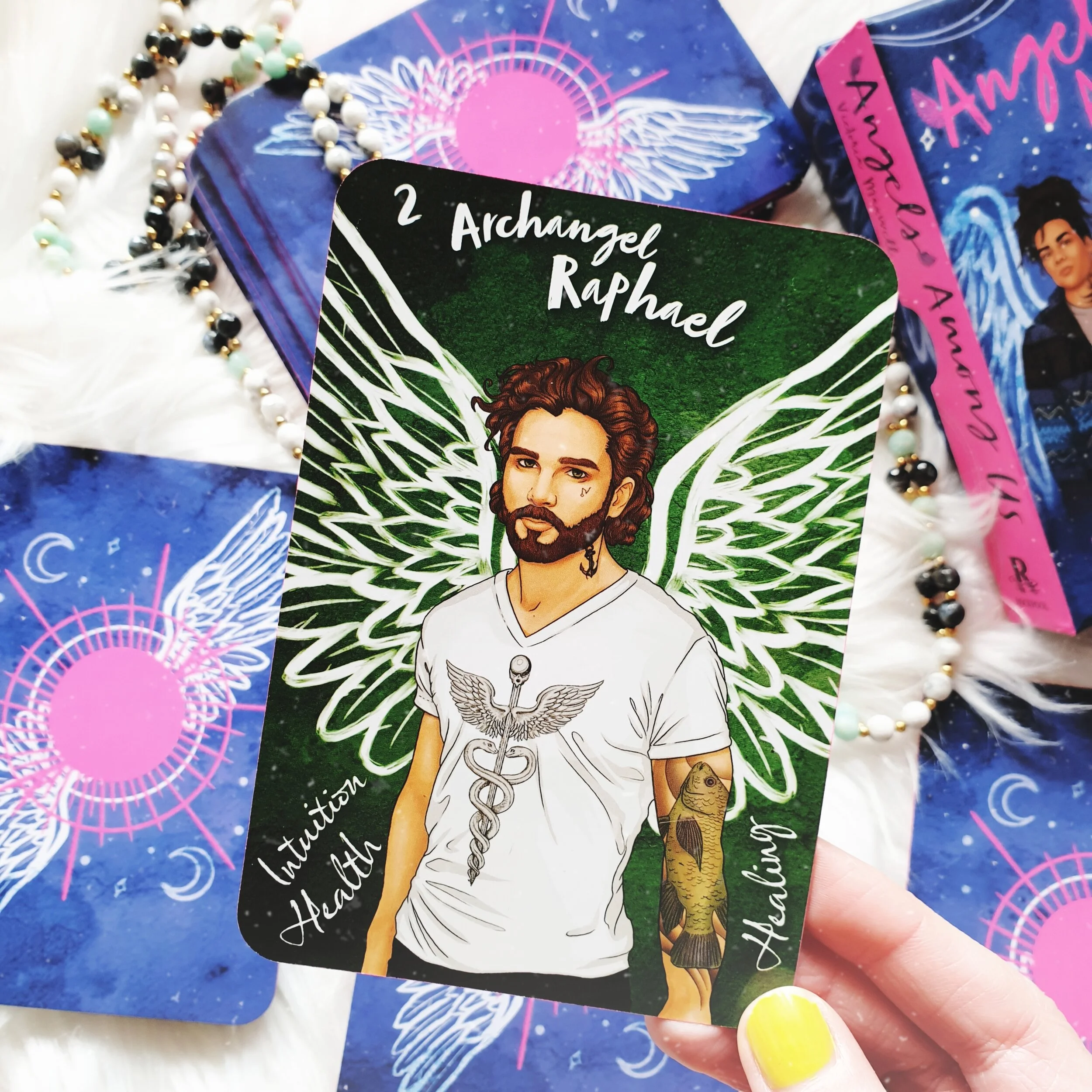 Archangel Raphael Tarot or Oracle Spread | Angels Among Us Oracle