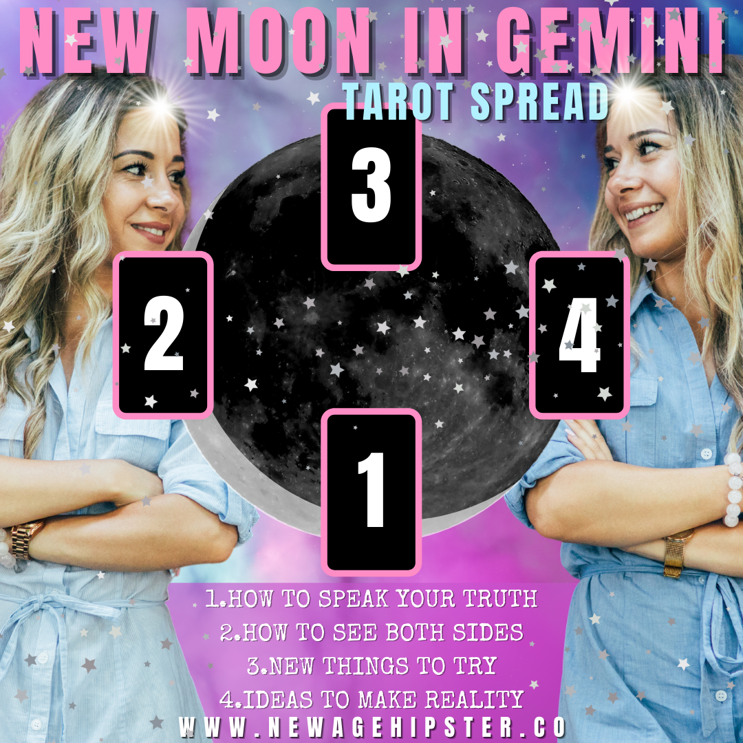 New Moon in Gemini Tarot Spread — VICTORIA "VIX" MAXWELL