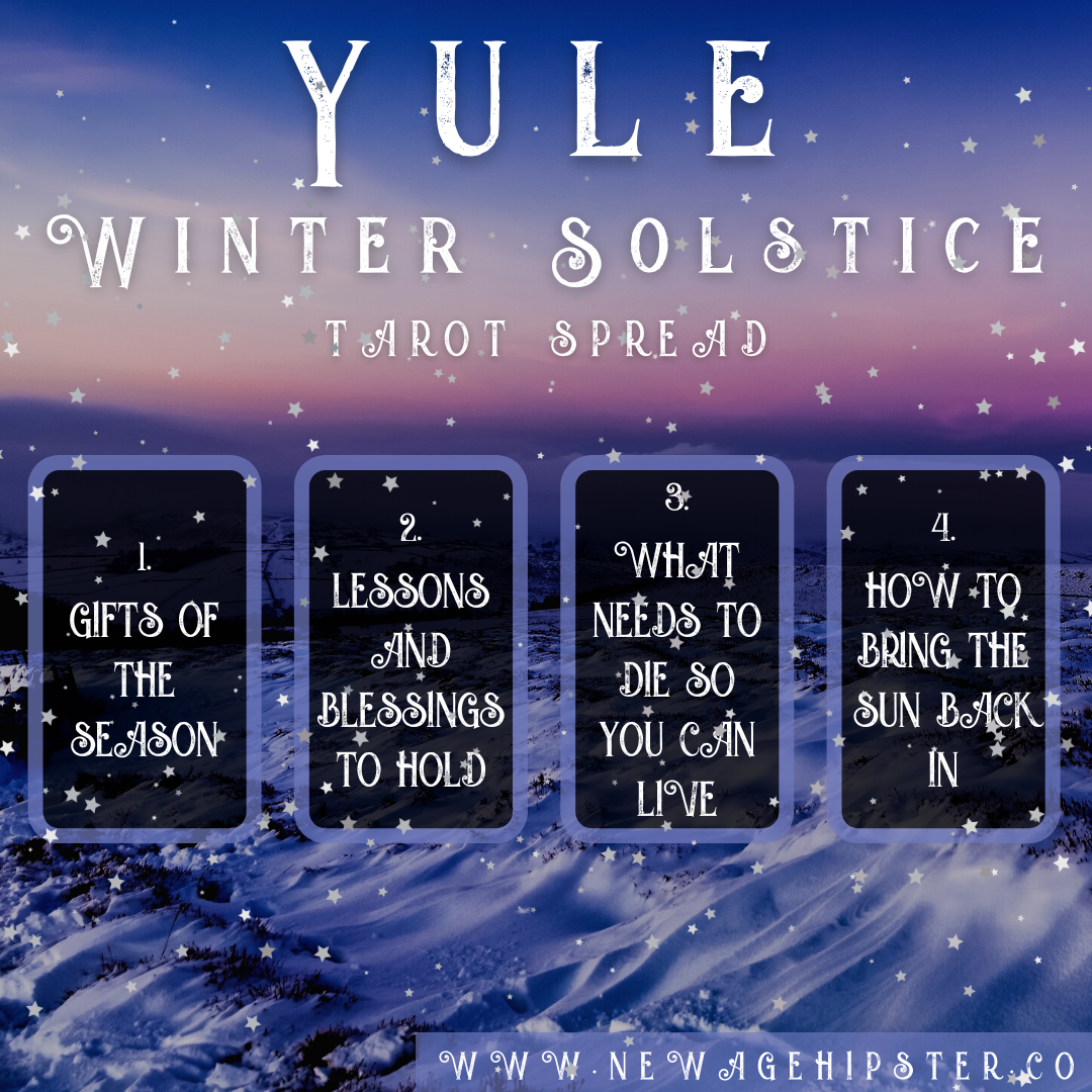 Yule Winter Solstice Tarot Spread and Ritual Ideas