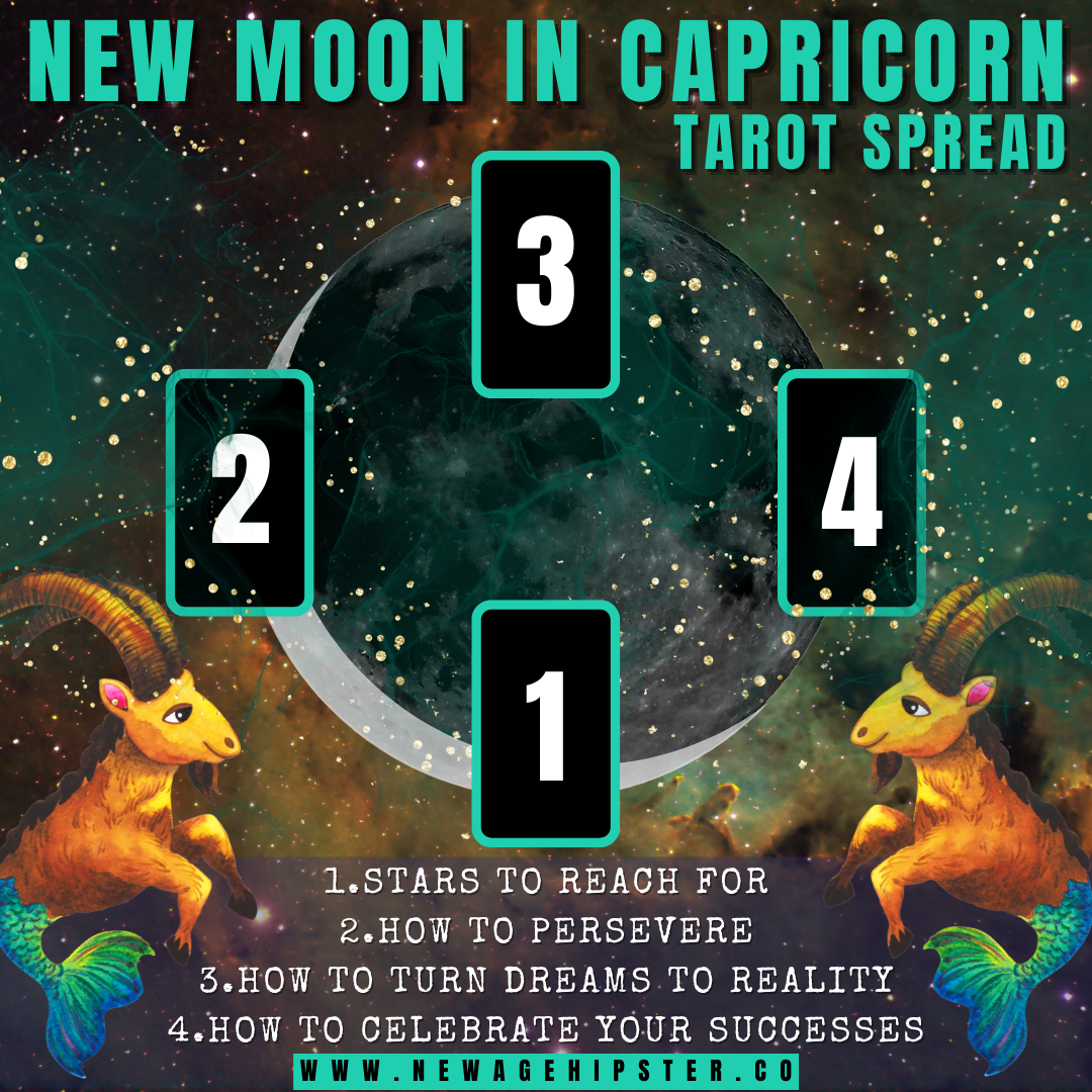 New Moon in Capricorn Tarot Spread — New Age Hipster