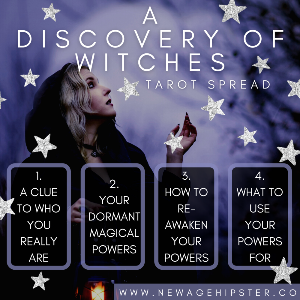 A Discovery of Witches Tarot or Oracle Spread