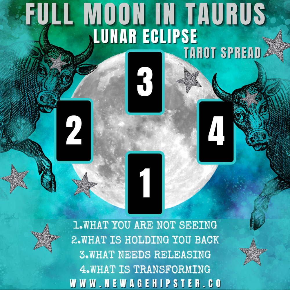violinist Vugge Rendezvous Full Moon in Taurus Lunar Eclipse Tarot Spread — New Age Hipster