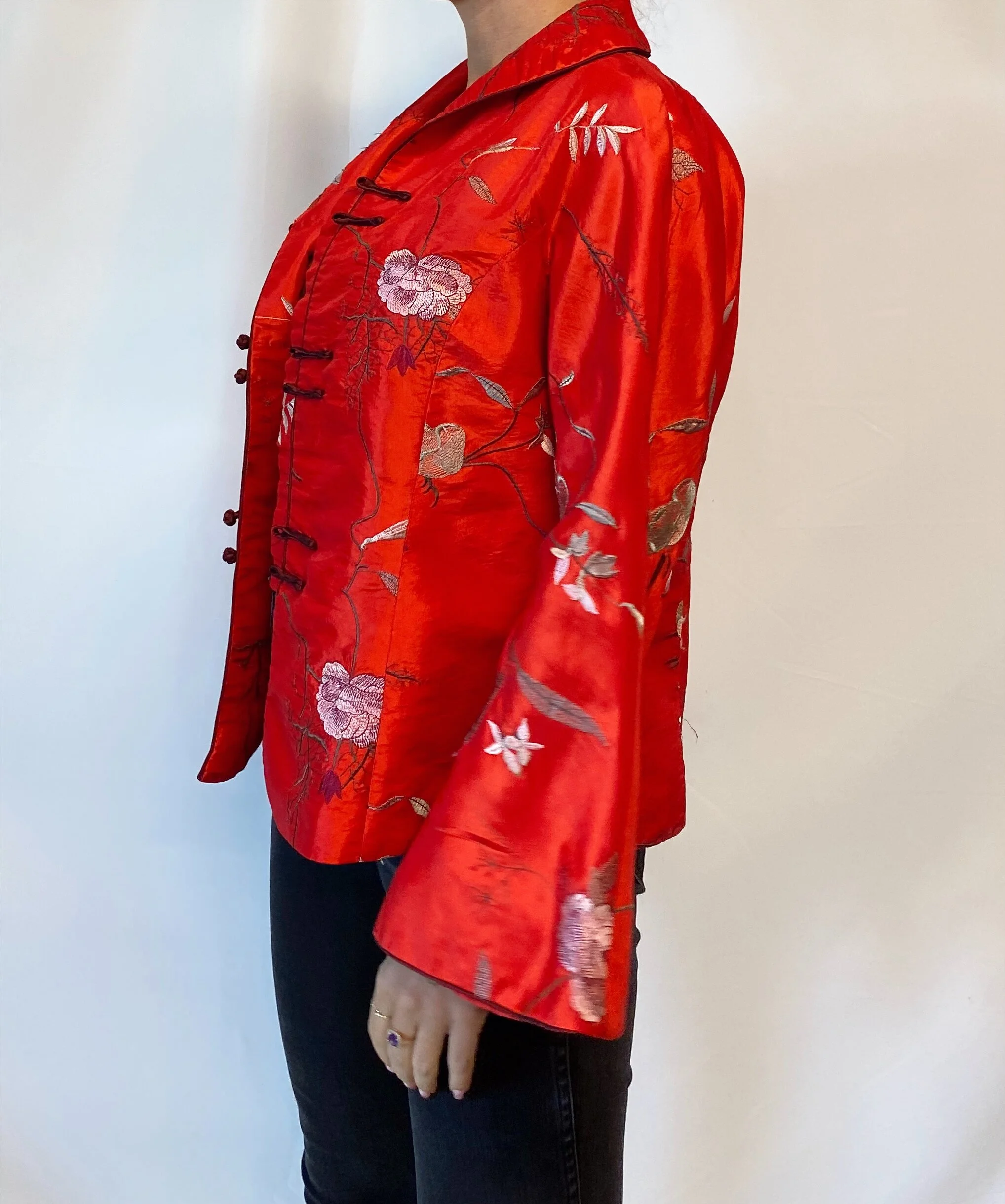 red embroidered jacket — Explore Designs
