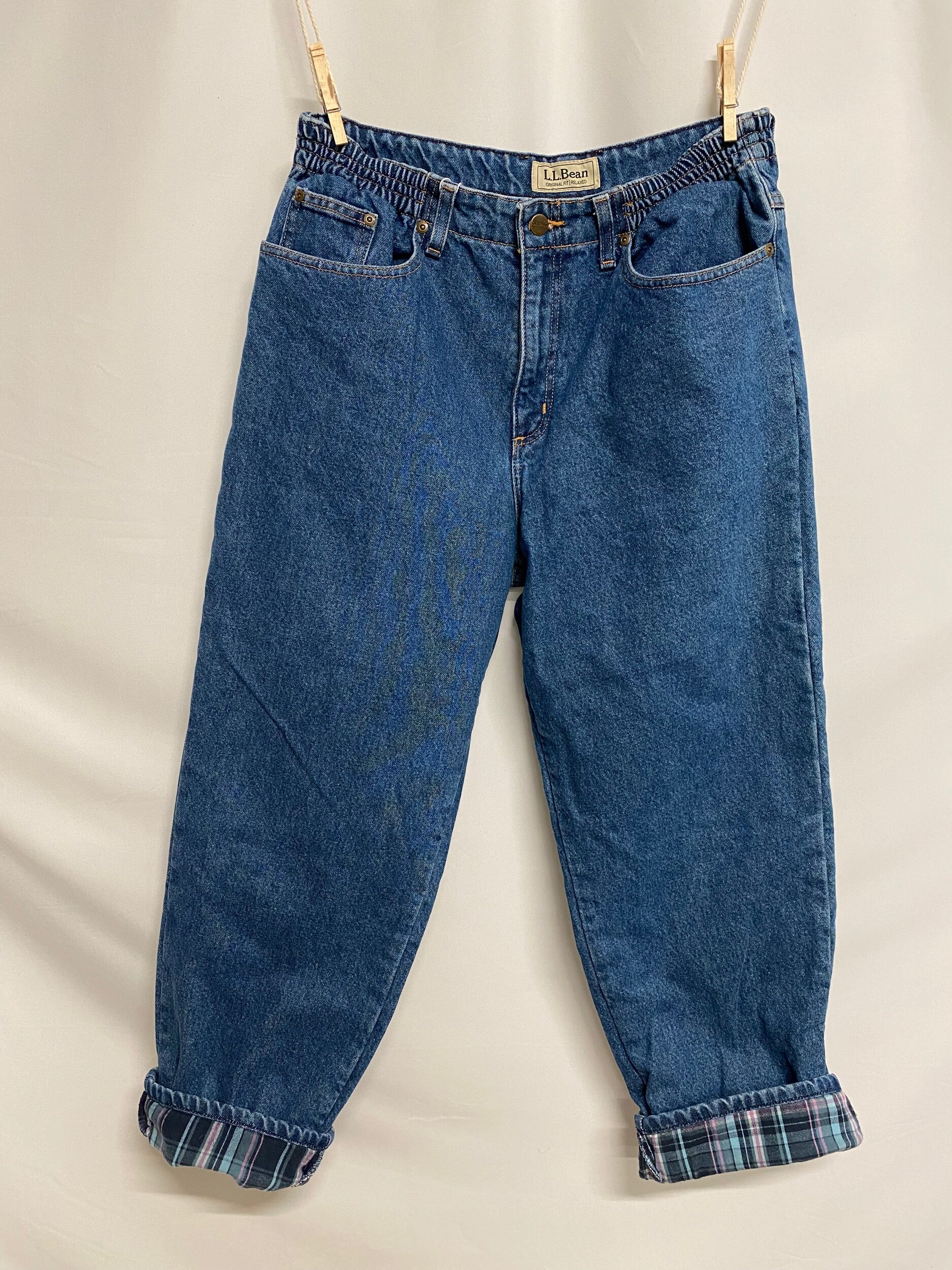 onbetaald toon Metafoor Ll bean flannel lined jeans 32” — Explore Designs