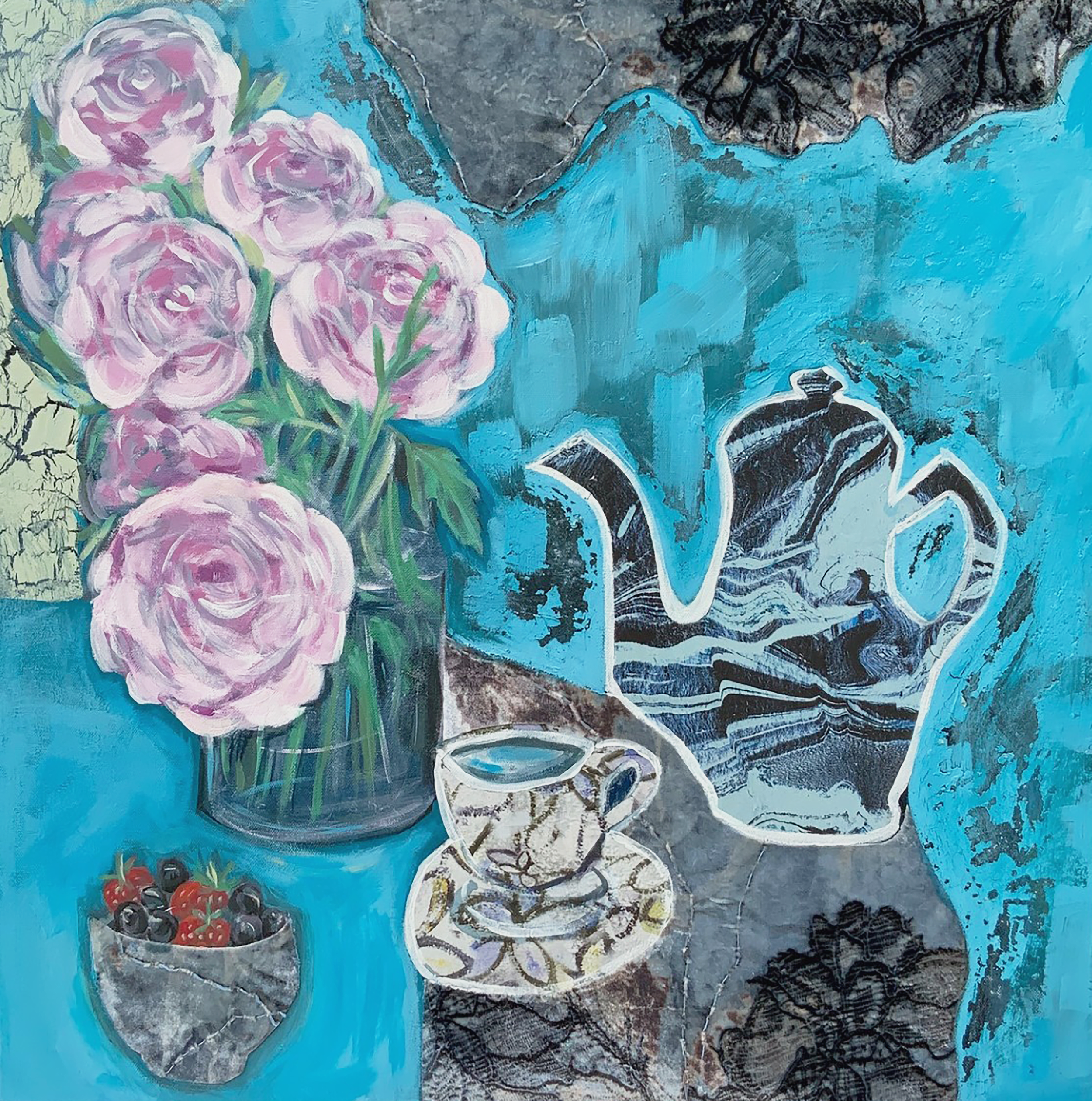 Pink Roses and Coffee Pot.png