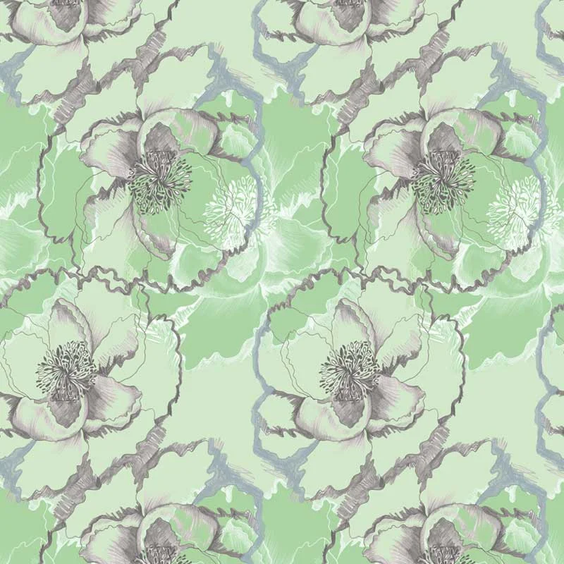 Dark peonies - Lime