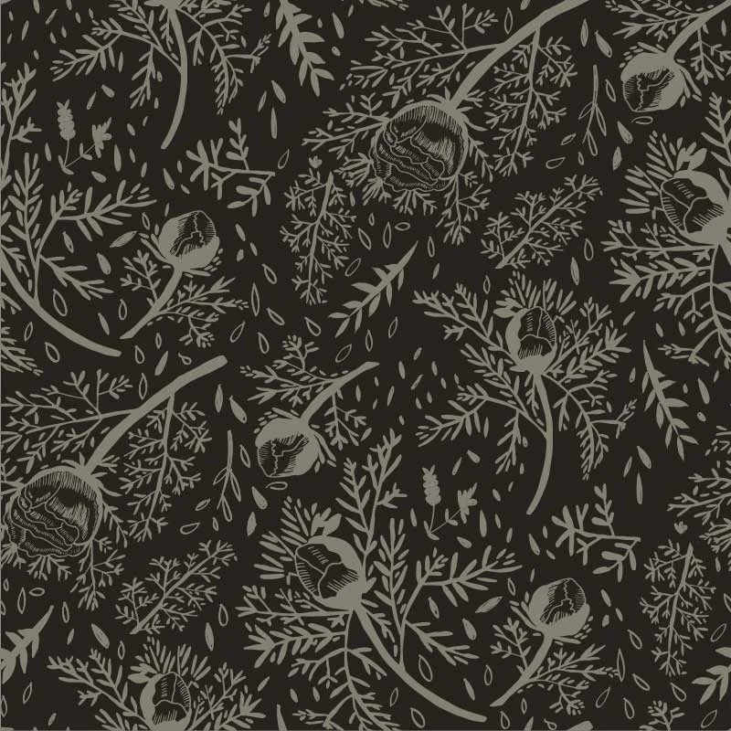 Spring Buds - Ebony