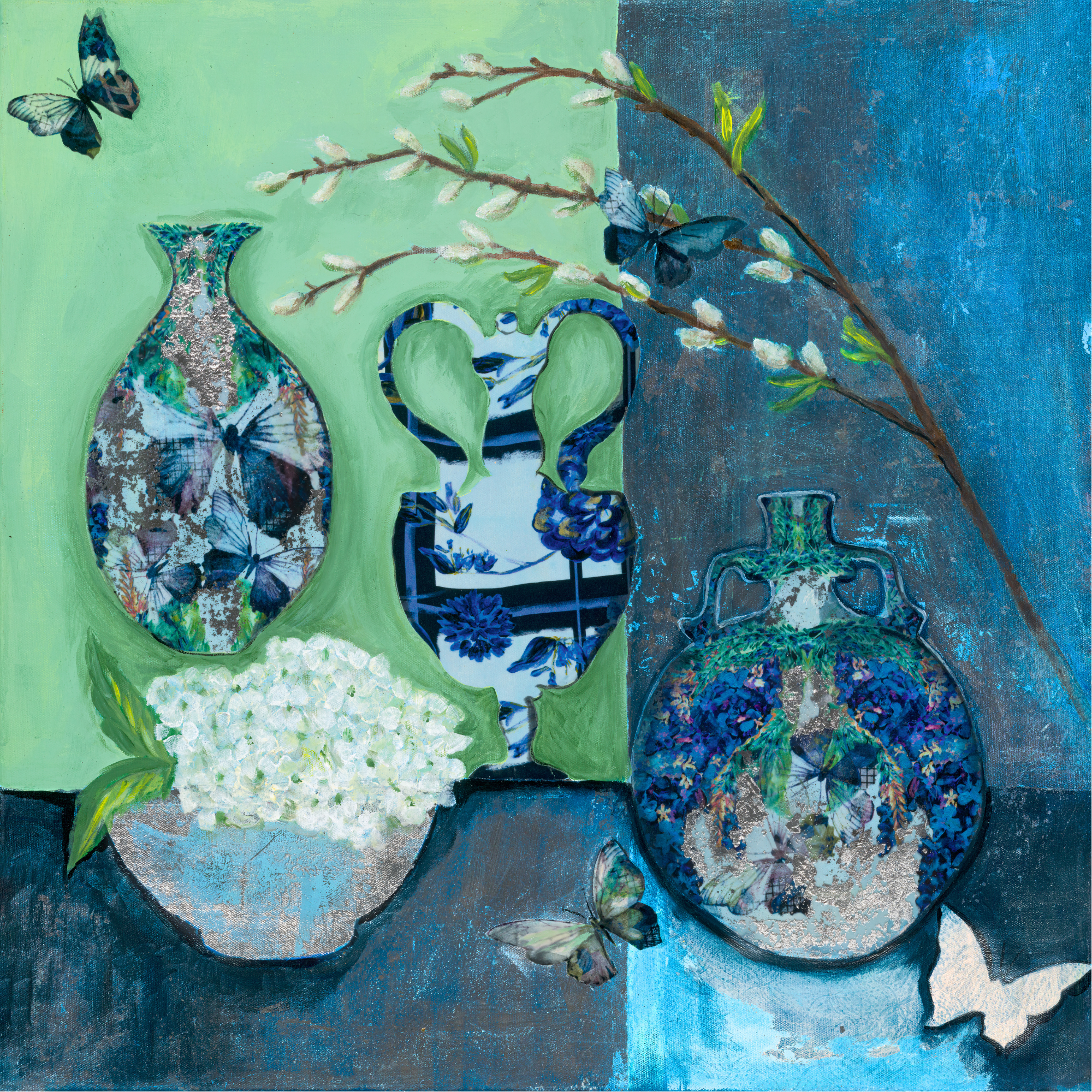 Butterfly Vases and Hydrangea.png
