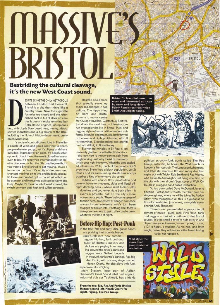 Mojo Feature On Bristol Music