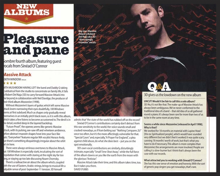 Uncut Magazine Review/Interview #1