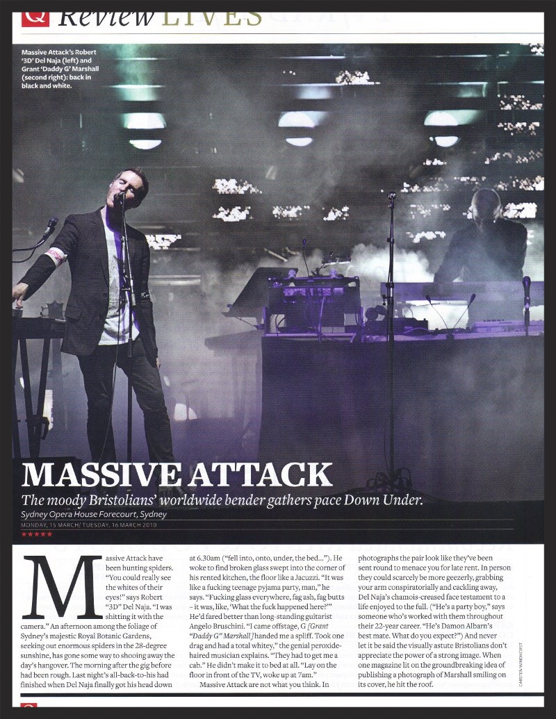 Q Magazine Interview #3