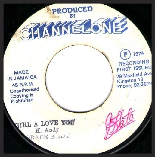 Massive Attack’s Girl I Love you is based off of the original Horace Andy track of the same name, first released in 1973 on 7″ vinyl.