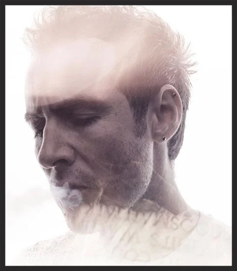 Promo photo of 3D taken by Warren du Preez &amp; Nick Thornton Jones. One of the photos used on the official Massive Attack circa 2003 in conjunction with Small Time Shot Away.
