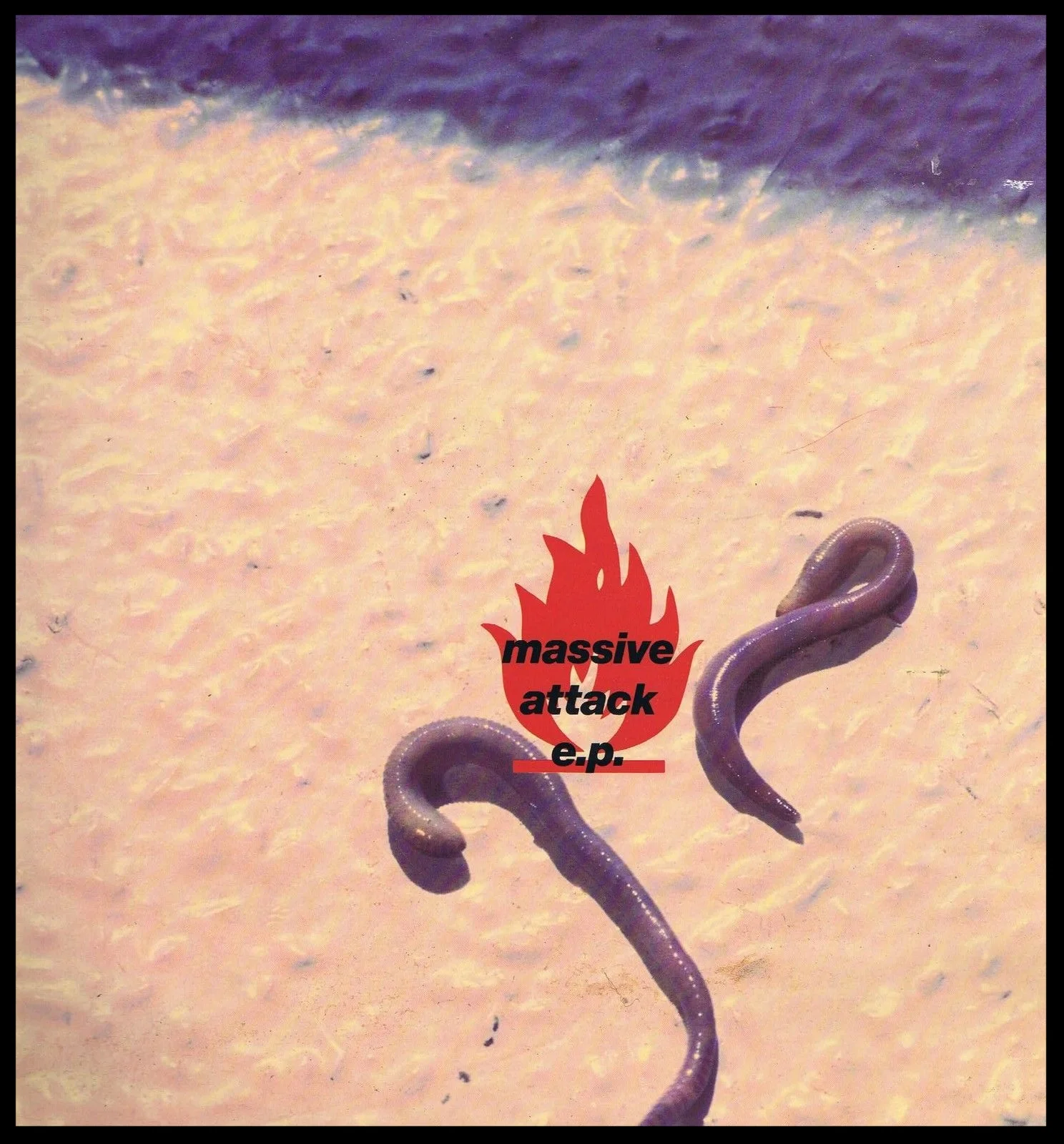 Front Cover of the Massive Attack EP, released in February 1992 and which featured Home Of the Whale on it.