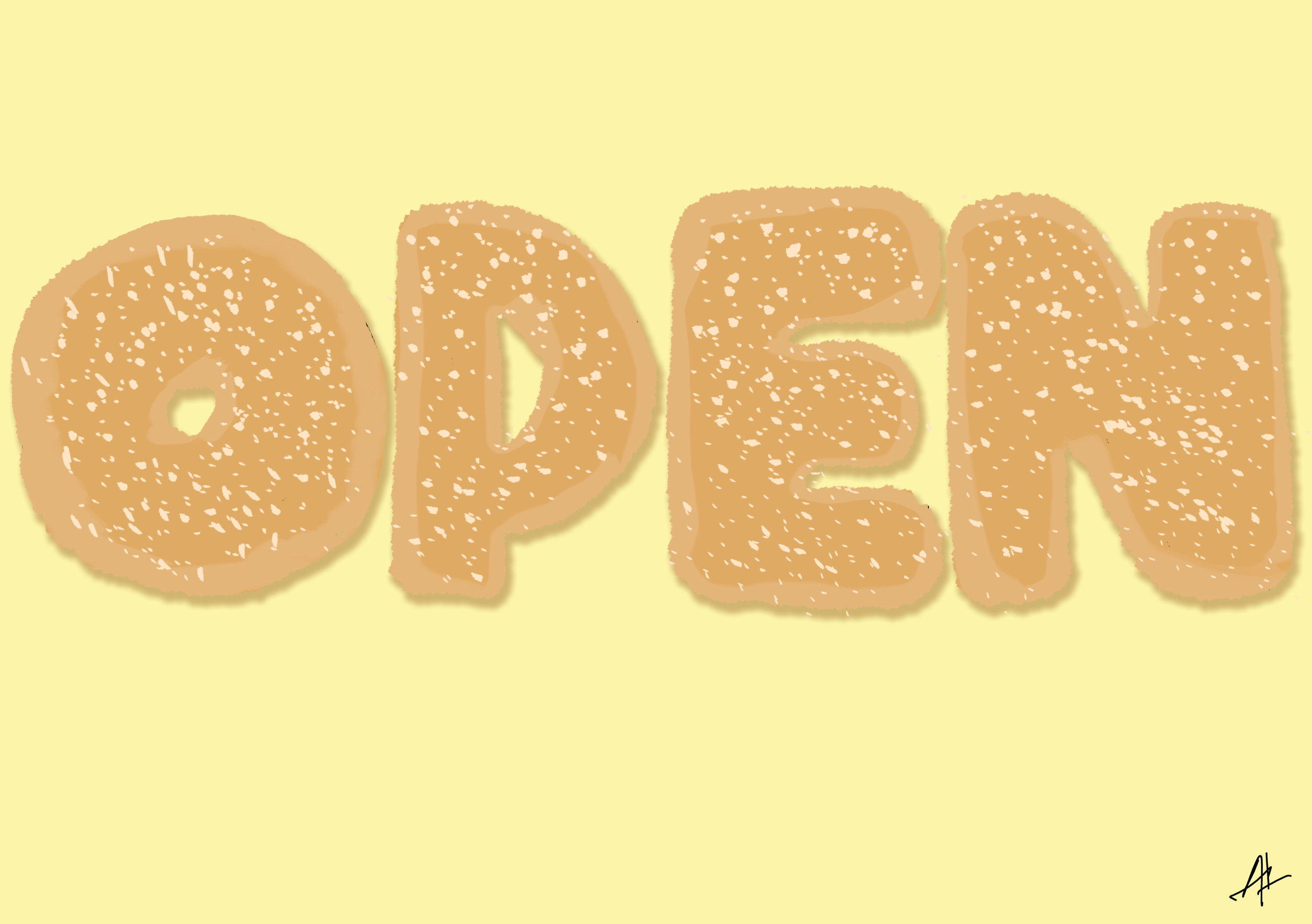 Open Sesame (Bagel)