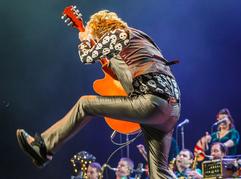 Guitarist-vocalist Brian Setzer and his orchestra will return Nov. 20 to the State Theatre in Easton. (Courtesy Photo)