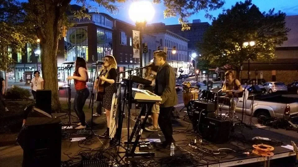 Students from the Easton and Allentown School of Rock will meet Rock and Roll Hall of Famers Kiss during the latter's Great Allentown Fair stop. (Courtesy Photo)