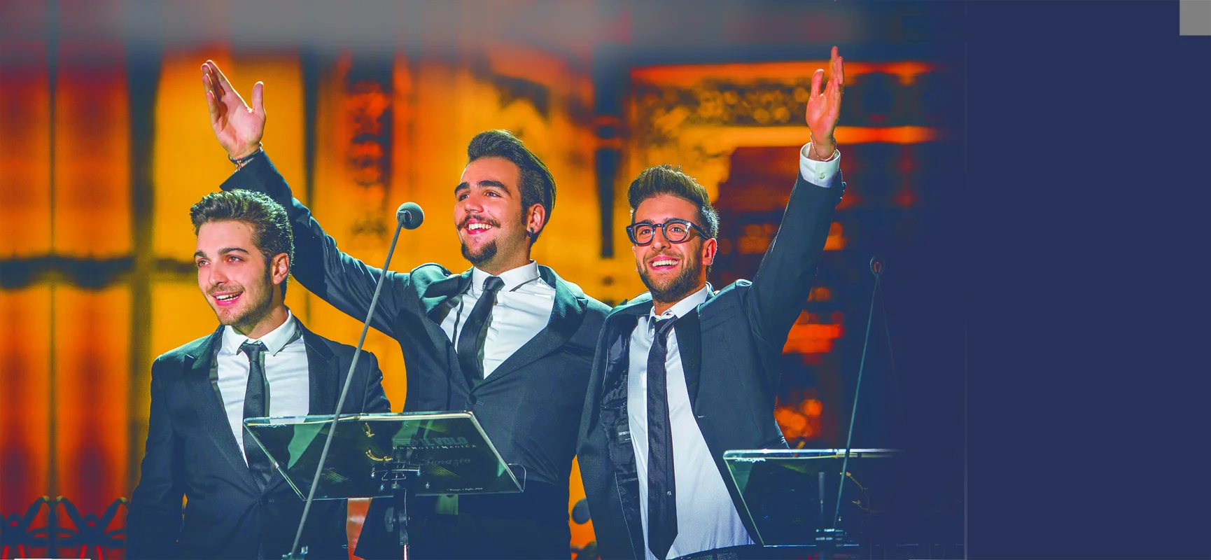 Italian pop vocal trio Il Volo will perform March 2 at the State Theatre in Easton. (Courtesy Photo)