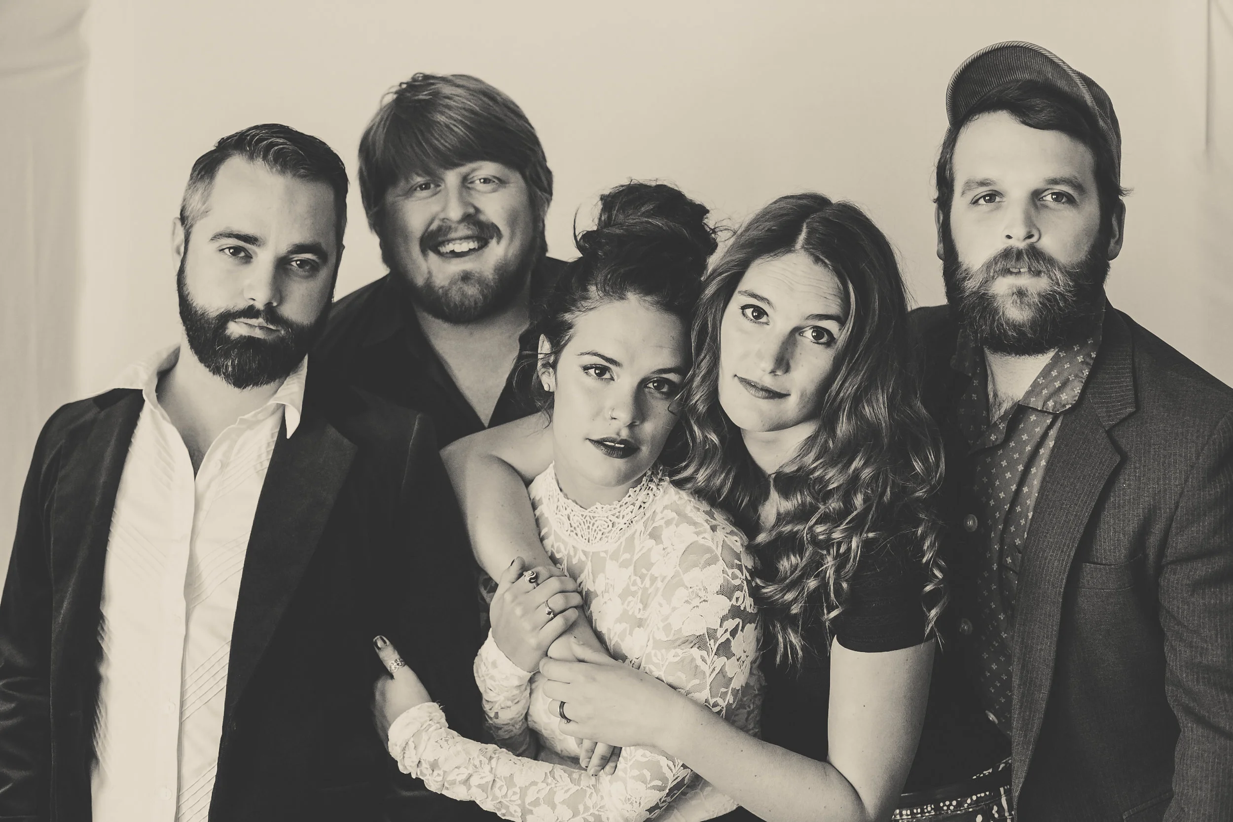 Forlorn Strangers bassist Jesse Thompson, far left, is a native of Easton. The band performs Friday at the State Theater in Easton. (Courtesy Photo)