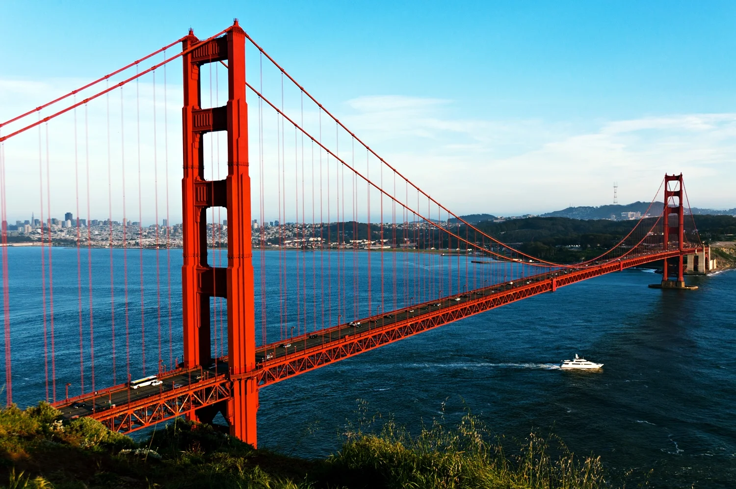 " Golden Gate Bridge, San Francisco, USA " by Russ Sanderlin licensed under CC BY 2.0.